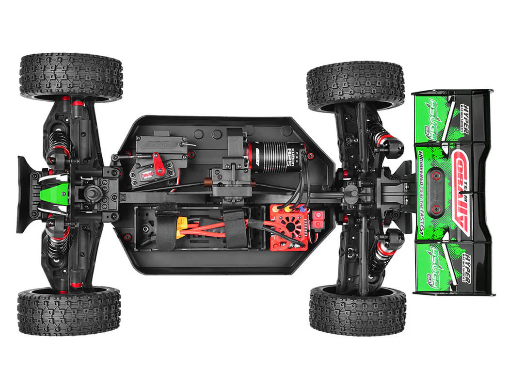 Buggy Corally ASUGA XLR 6S verte Brushless RTR 1/8 - 00288 - Image 3