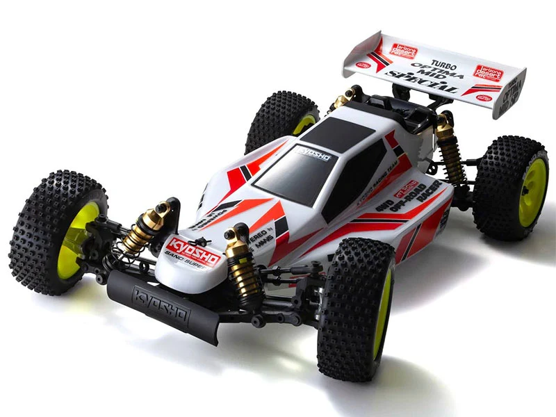 Buggy Kyosho 1/10 4wd Turbo Optima Mid Special 30623B - Image 7