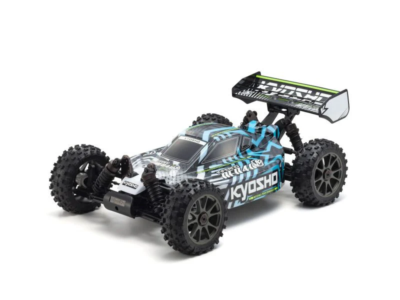 Buggy Kyosho Inferno Neo brushless VE 4.0 1/8 EP RTR T1 blanc - K.34118T2B - Image 3