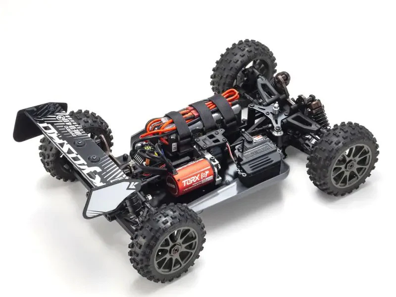 Buggy Kyosho Inferno Neo brushless VE 4.0 1/8 EP RTR T1 blanc - K.34118T2B - Image 5