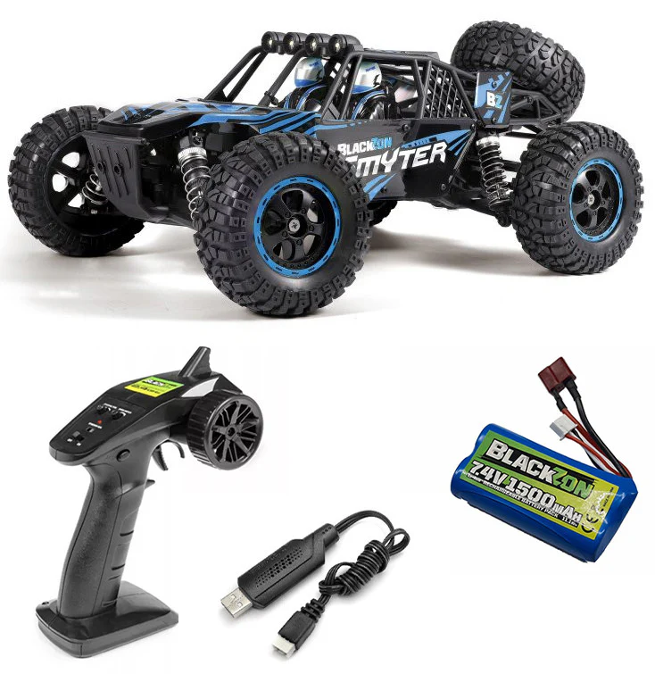 Buggy RC Blackzon Smyter DB Bleu XL avec leds 540115