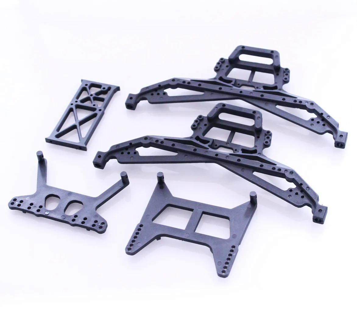 Cadre principal + support de montage de carrosserie - DF Models 7103