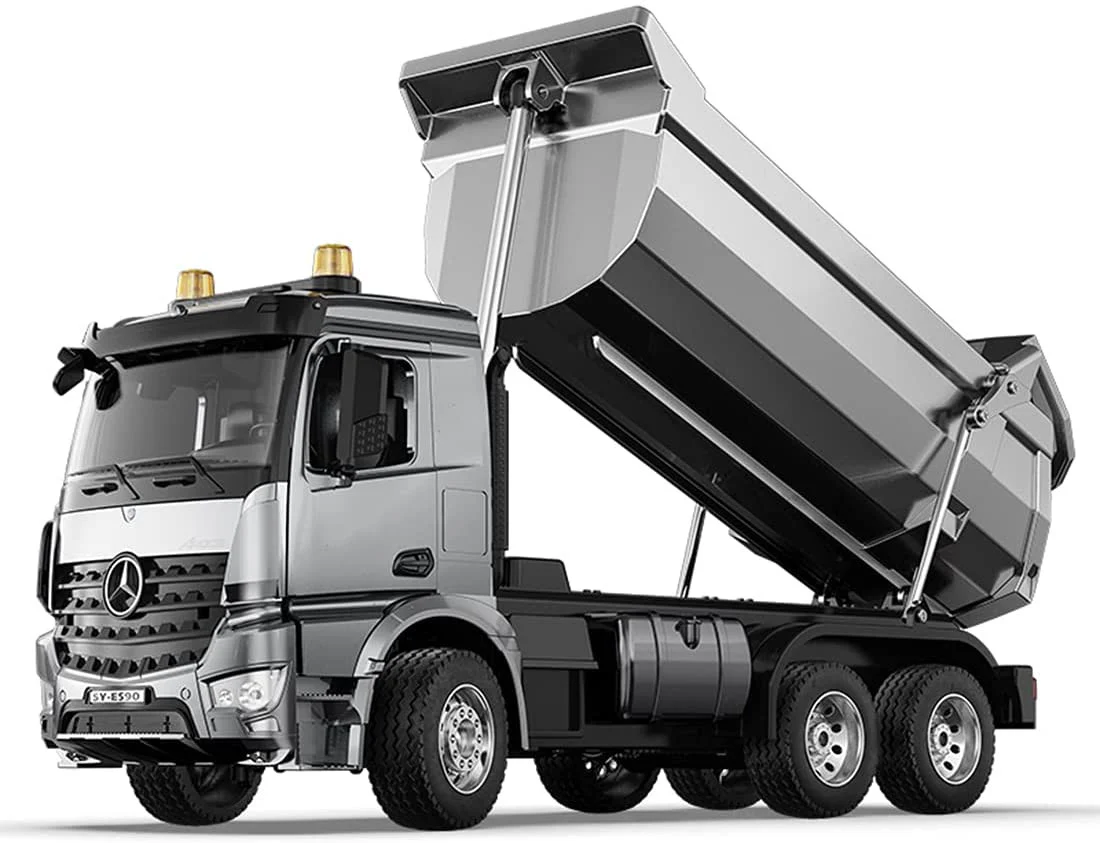 Camion Benne en métal Mercedes Benz Arocs 1/20 E590-003 - Image 3