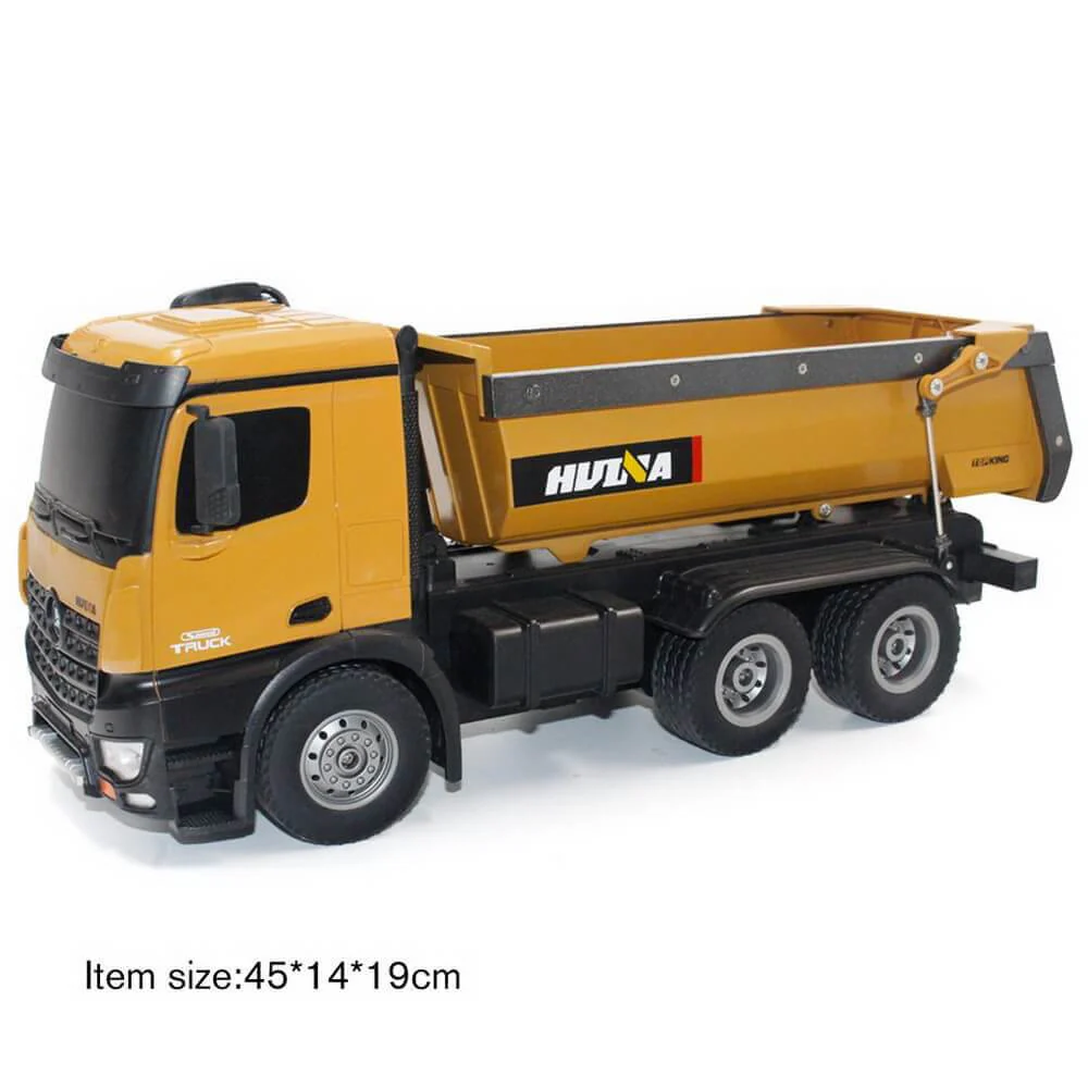Camion Benne RC en Métal 1/14 - Huina 1573 - Image 6