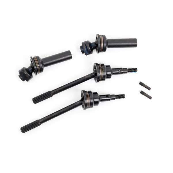 Cardans de roue acier assemblés avant axes 6mm (x2) (pour kit upgrade 9080) - 9051R
