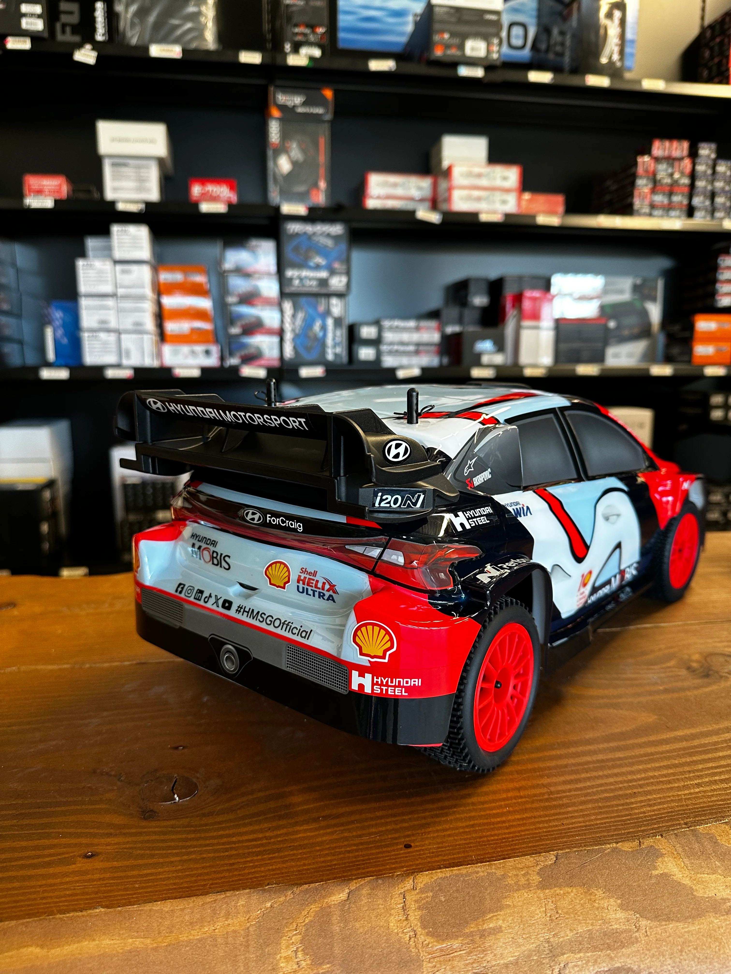 Carisma 1/8 brushless M48S Hyundai I20N rally1 hybride RTR - 90168 - Image 4