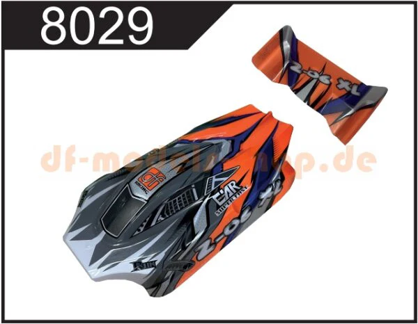 Carrosserie + aileron pour DF Models 3128 - 8029