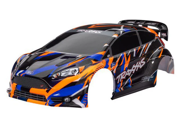 Carrosserie Ford Fiesta ST Rally VXL orange - Traxxas 7427-ORNG