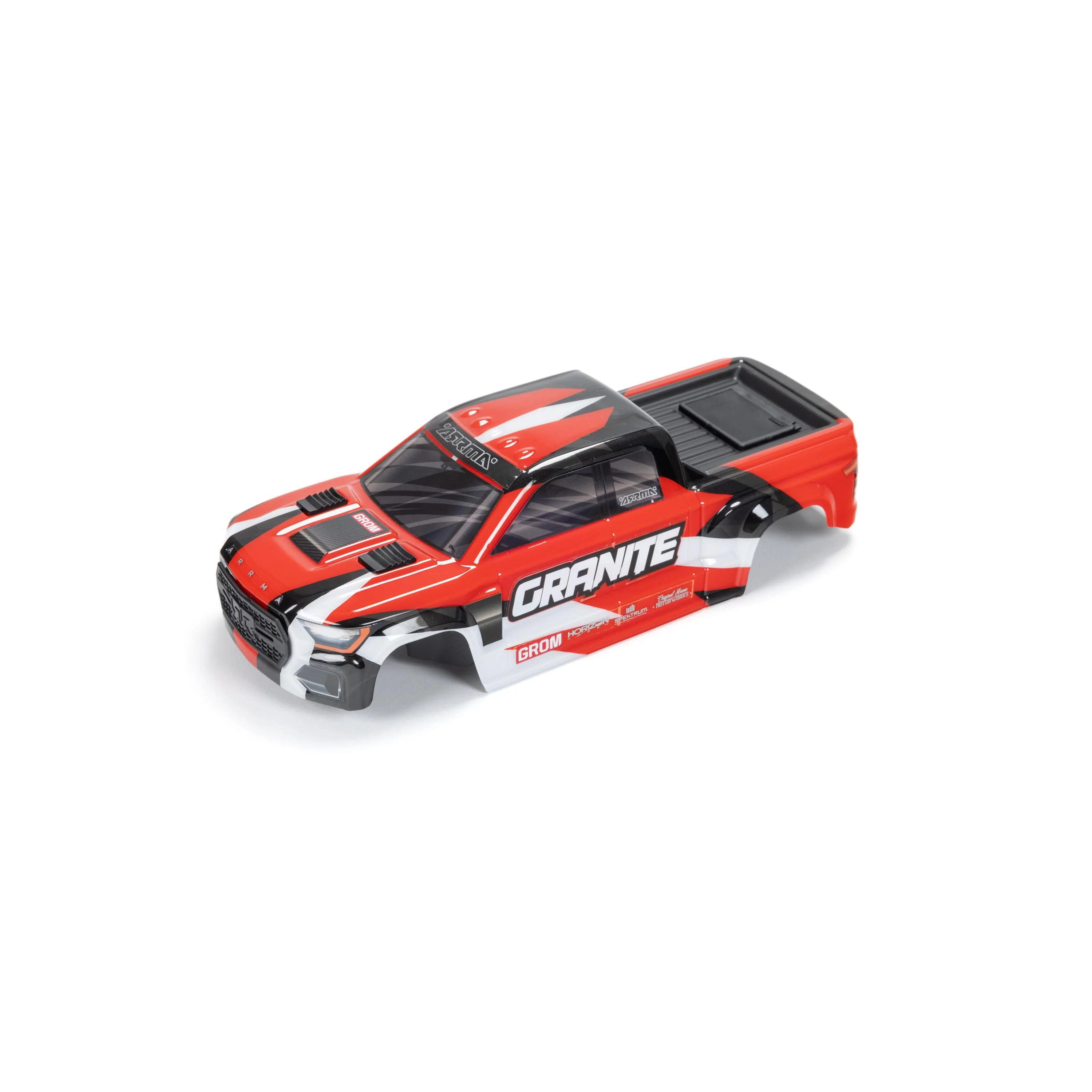 Carrosserie peinte pour Arrma Granite Grom rouge ARA412002