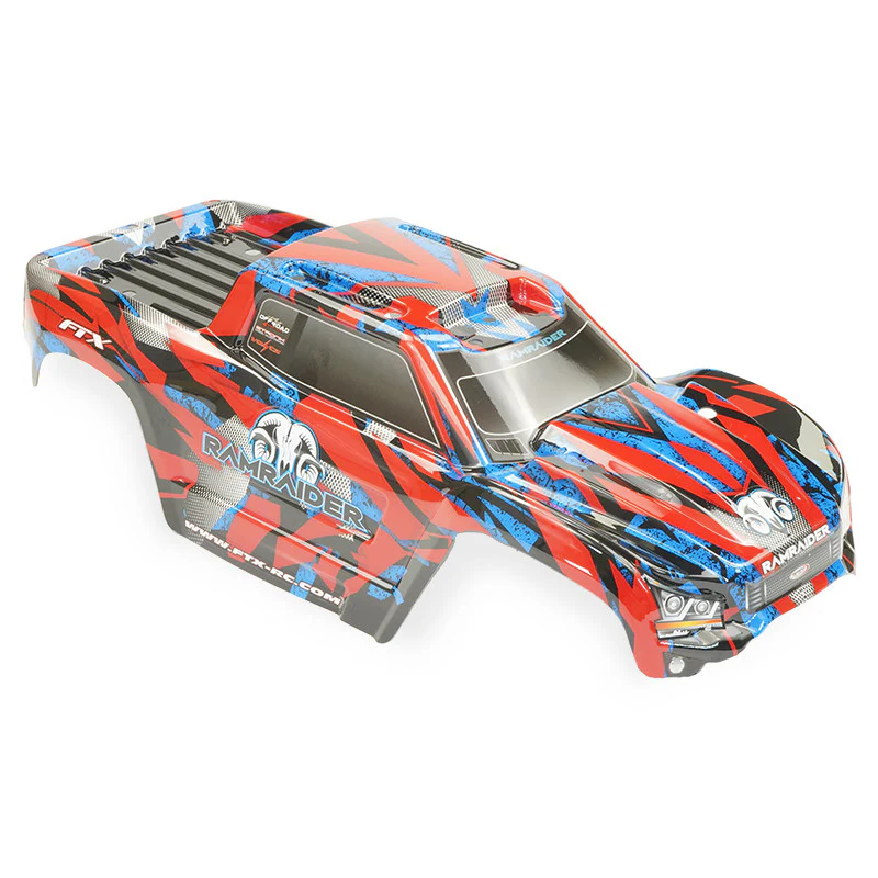 Carrosserie peinte rouge FTX Ramraider - FTX10233R