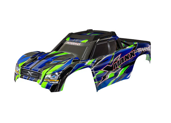 Carrosserie Traxxas X-Maxx vert - Traxxas 7867-GRN