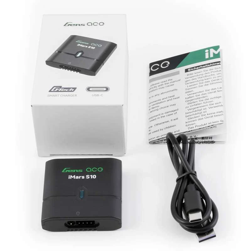 Chargeur Gens ace iMars S10 G-Tech Lipo 2-3S - GEAS10-EB - Image 4