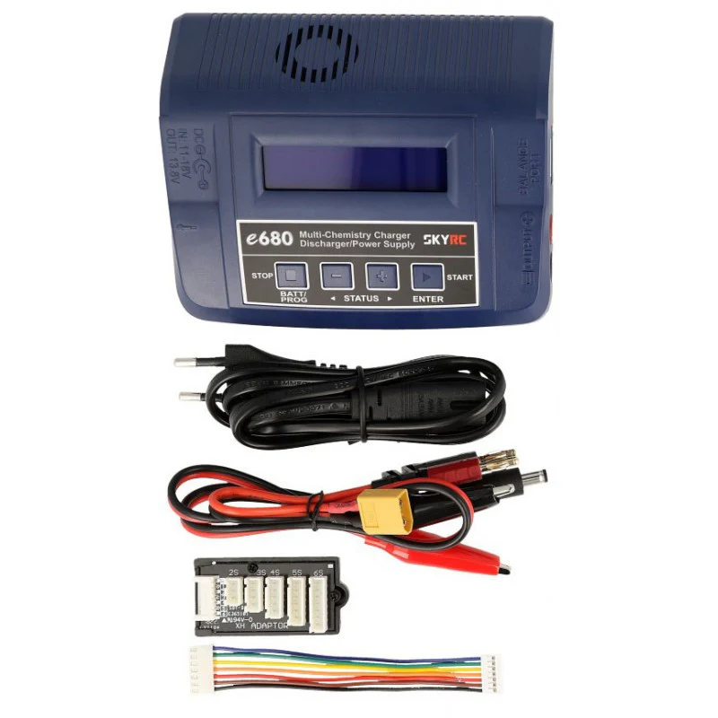 Chargeur LiPo / NiMh 1 à 6S SkyRC E680 Puissance 10A 80W - 100149 - Image 5