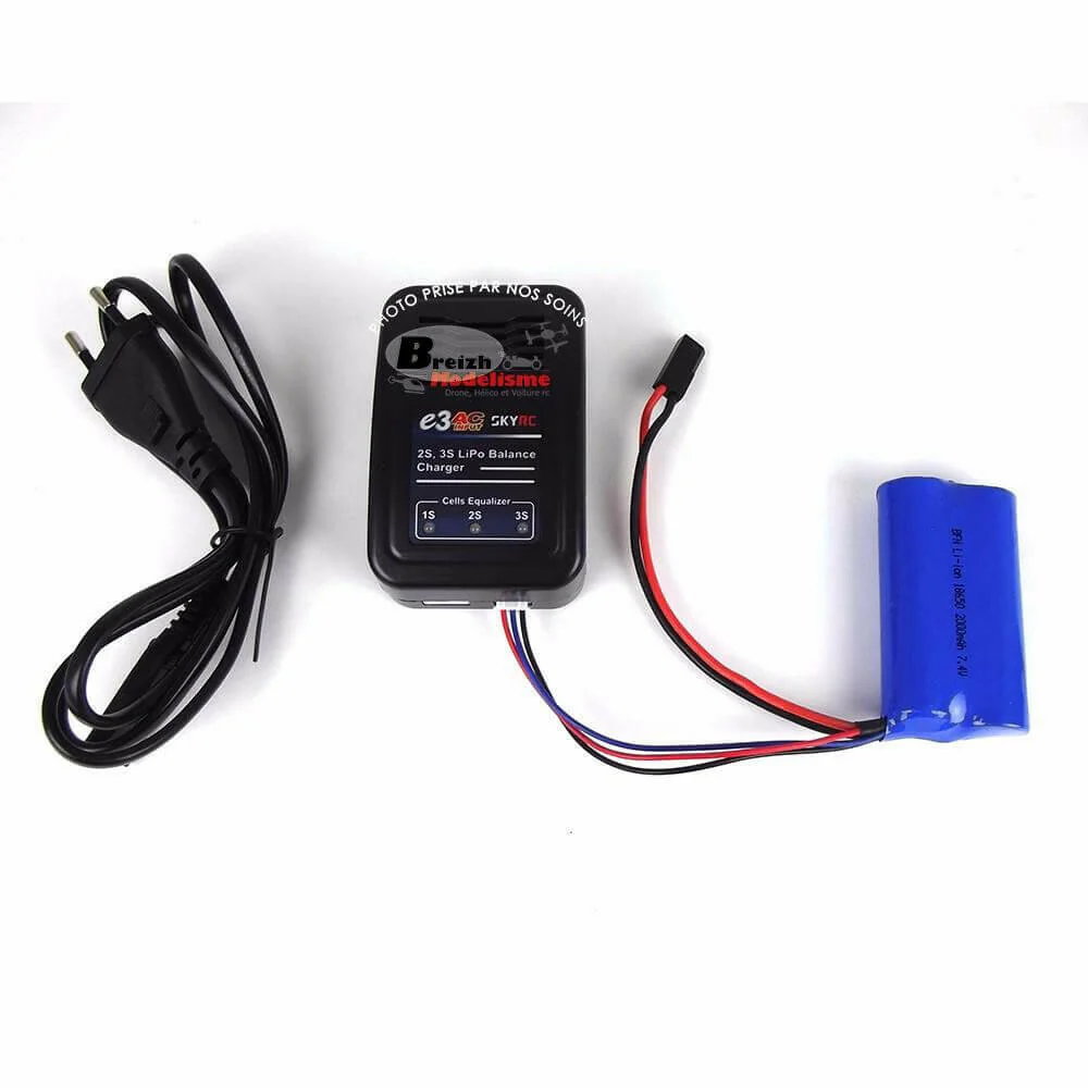 Chargeur Sky RC E3 V2 Accu Lipo 2 et 3S (7,4V et 11.1V) - 10081 - Image 3