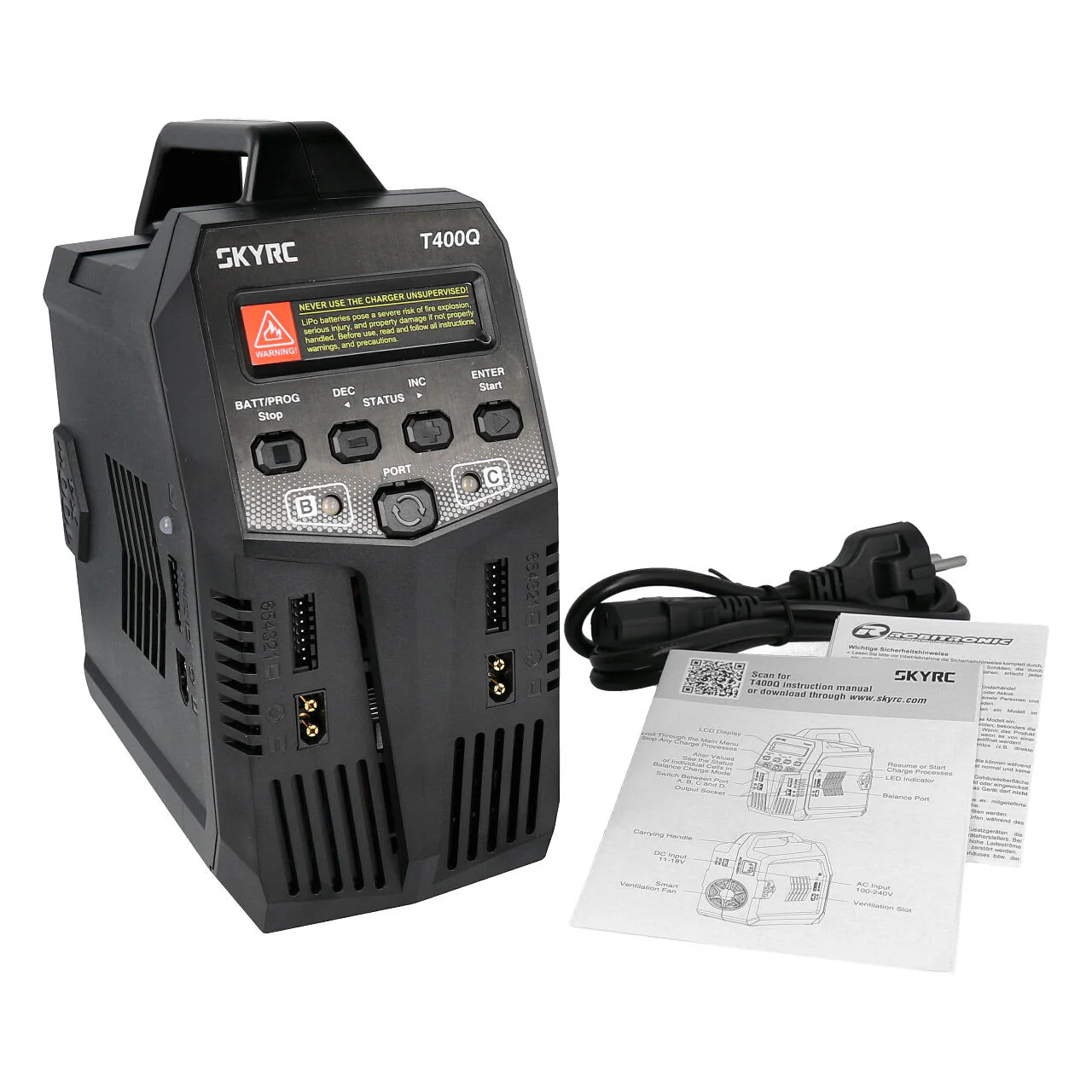 Chargeur Sky RC T400Q Quattro 4x100W - 100189 - Image 3
