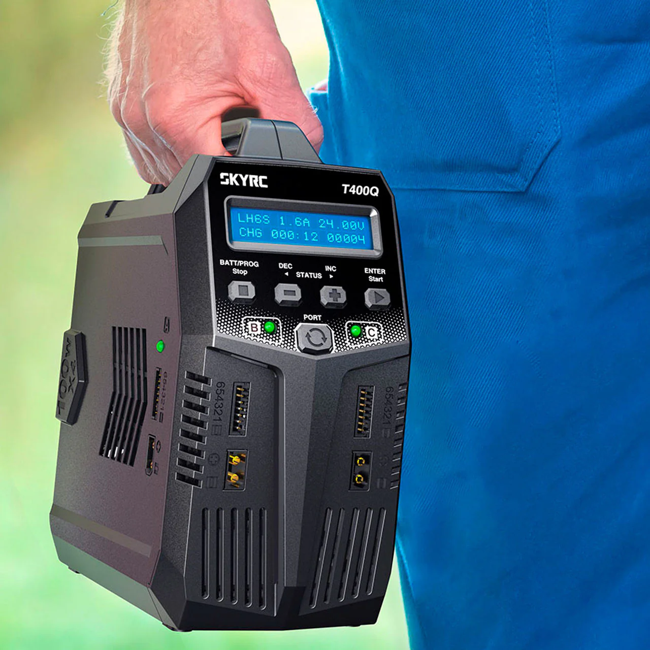 Chargeur Sky RC T400Q Quattro 4x100W - 100189 - Image 4