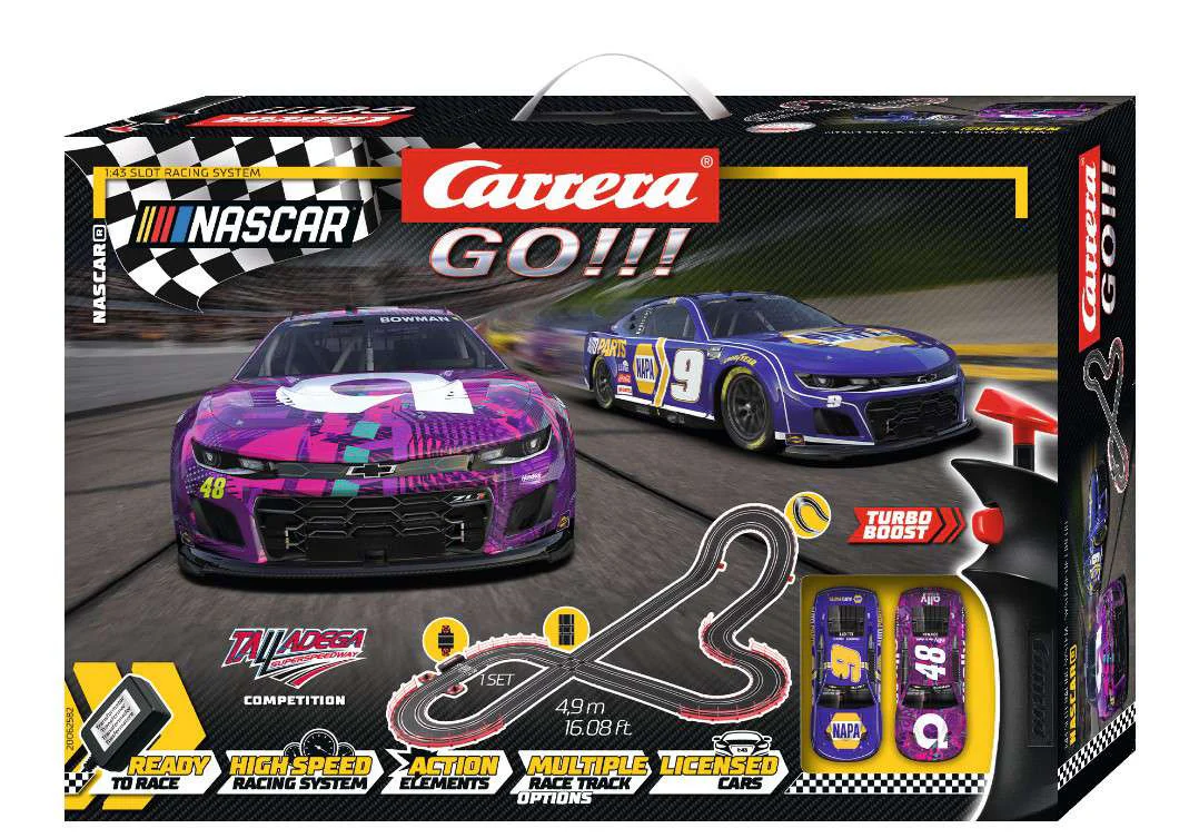 Circuit voitures Carrera GO!!! Nascar Talladega Competition - 62582 - Image 2