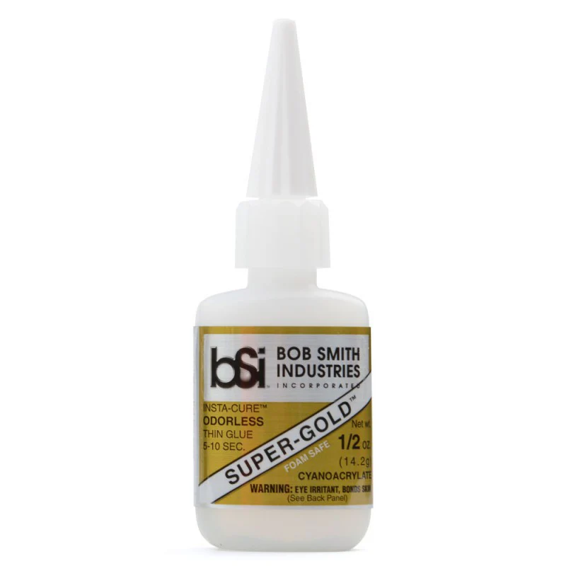 Colle fine de cyanoacrylate Super-Gold 14 g (1/2 oz) - BSI121