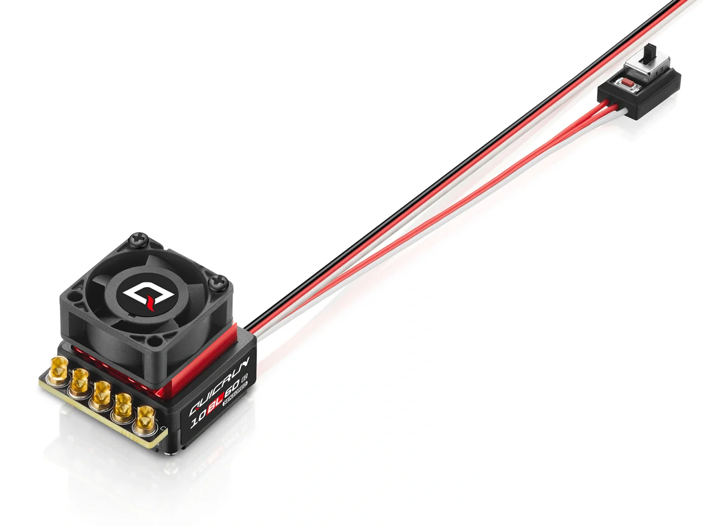 Combo brushless 1/10 Hobbywing 10BL60 3650 10.5T G2 Sensored 30803200 - Image 2