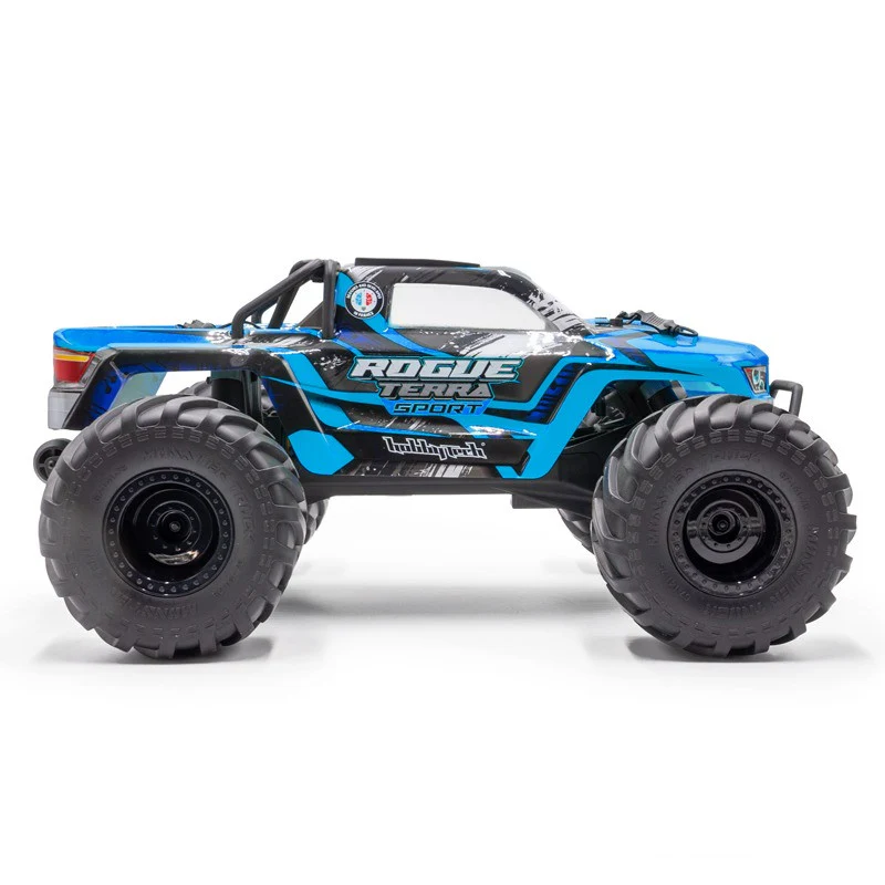 Combo Hobbytech Rogue Terra Sport bleu Monster Brushless 4x4 RTR 1/10 - Image 8