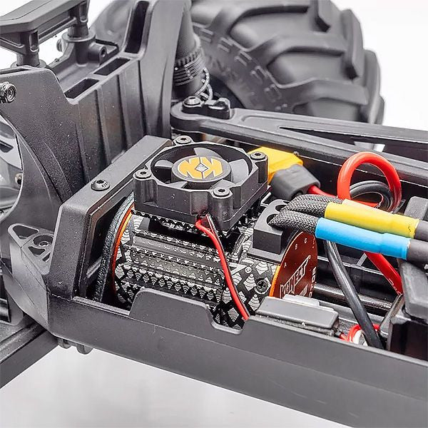 Combo Hobbytech Rogue Terra Sport vert Monster Brushless 4x4 RTR 1/10 - Image 12