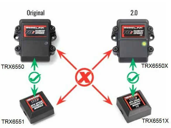 Combo module d'extension de télémétrie 2.0 et module GPS 2.0 Traxxas 6553X - Image 2