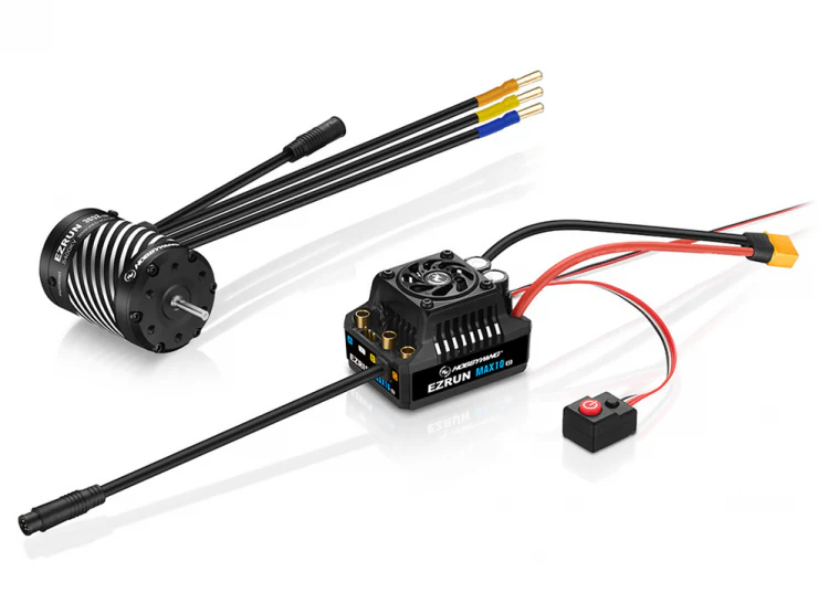 Combo brushless 1/10 Hobbywing Ezrun MAX10 G2 140A 3665SD 2400kV 5mm 38020343 - Image 5