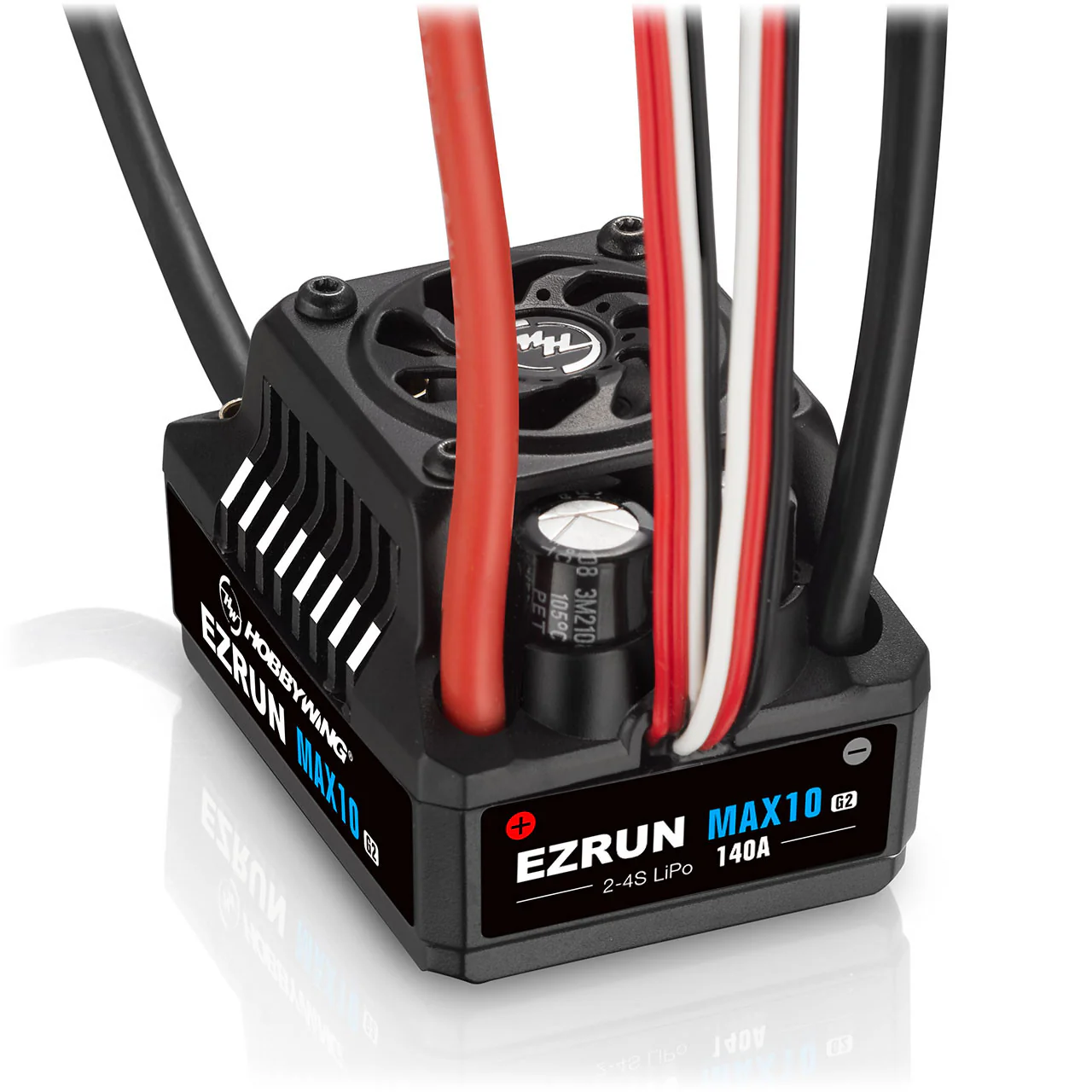 Combo brushless 1/10 Hobbywing Ezrun MAX10 G2 140A avec arbre 5mm 3665SD 3200kV - Image 3