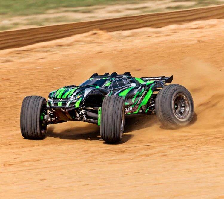 Combo Traxxas Rustler 4x4 Ultimate VXL vert 1/10 RTR - 67097-4 - Image 6