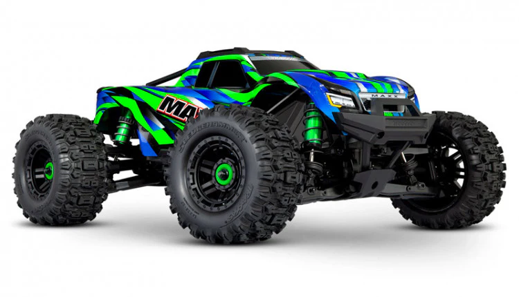 Méga Combo 6700 Traxxas Wide-MAXX 4S vert 89086-4 - 1/10 - Image 2