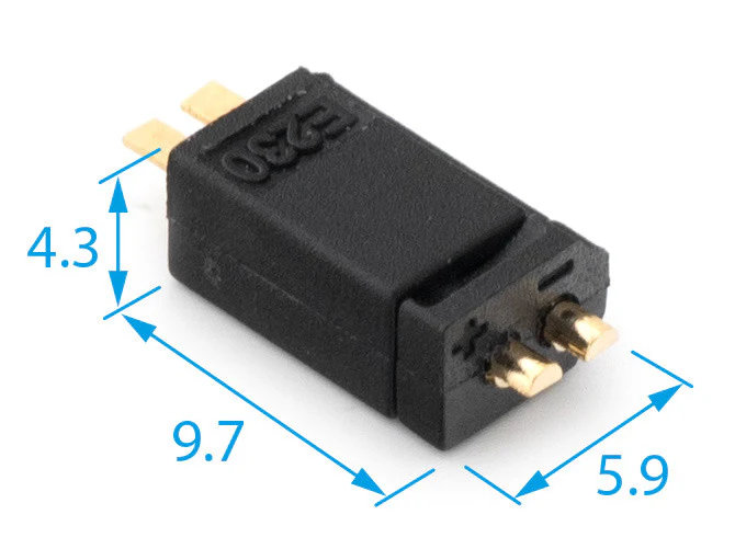 Connecteur E230 Mini 3+3 - B9505 - Image 2