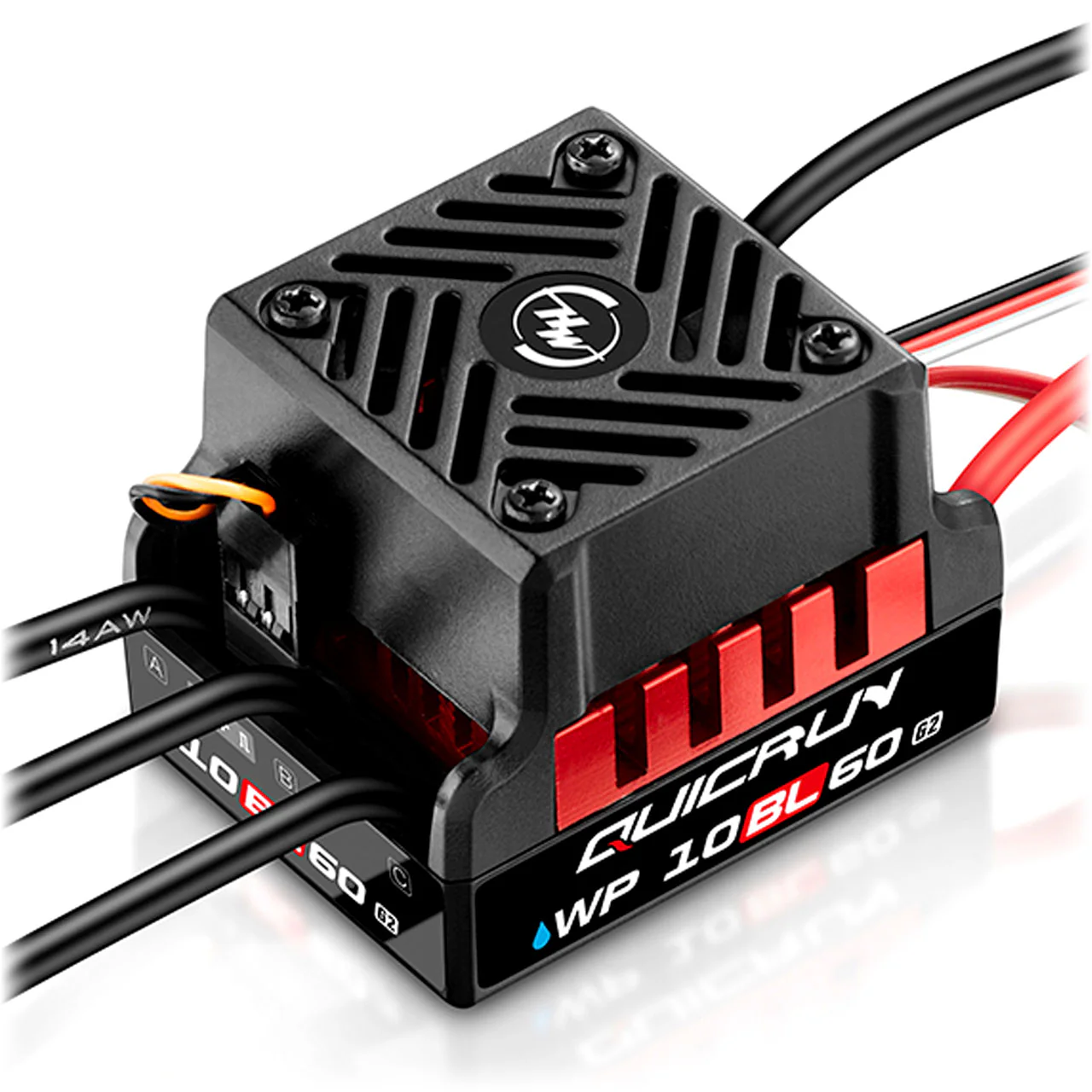 Contrôleur brushless Hobbywing QuicRun WP10BL60 G2 60 A 2-3S 1/10 - HW30107300