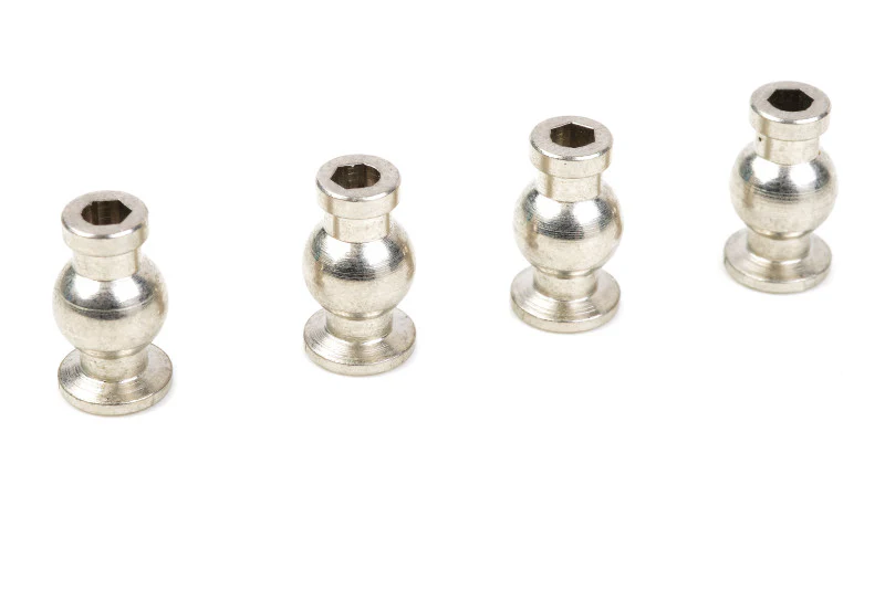 Corally C-00180-150 - Rotule épaulée - 6,8 mm Acier 4 pcs