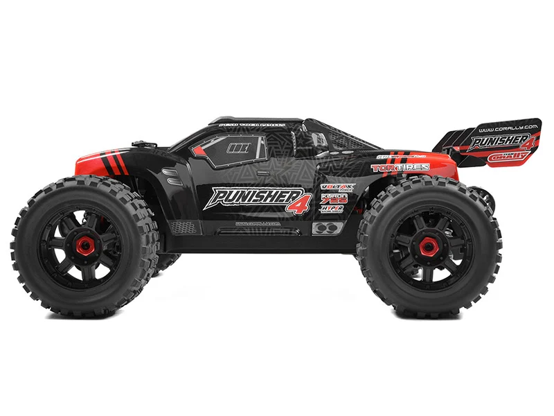 Corally Punisher 4 Brushless 4S Basher Truck RTR 00292 rouge - Image 11
