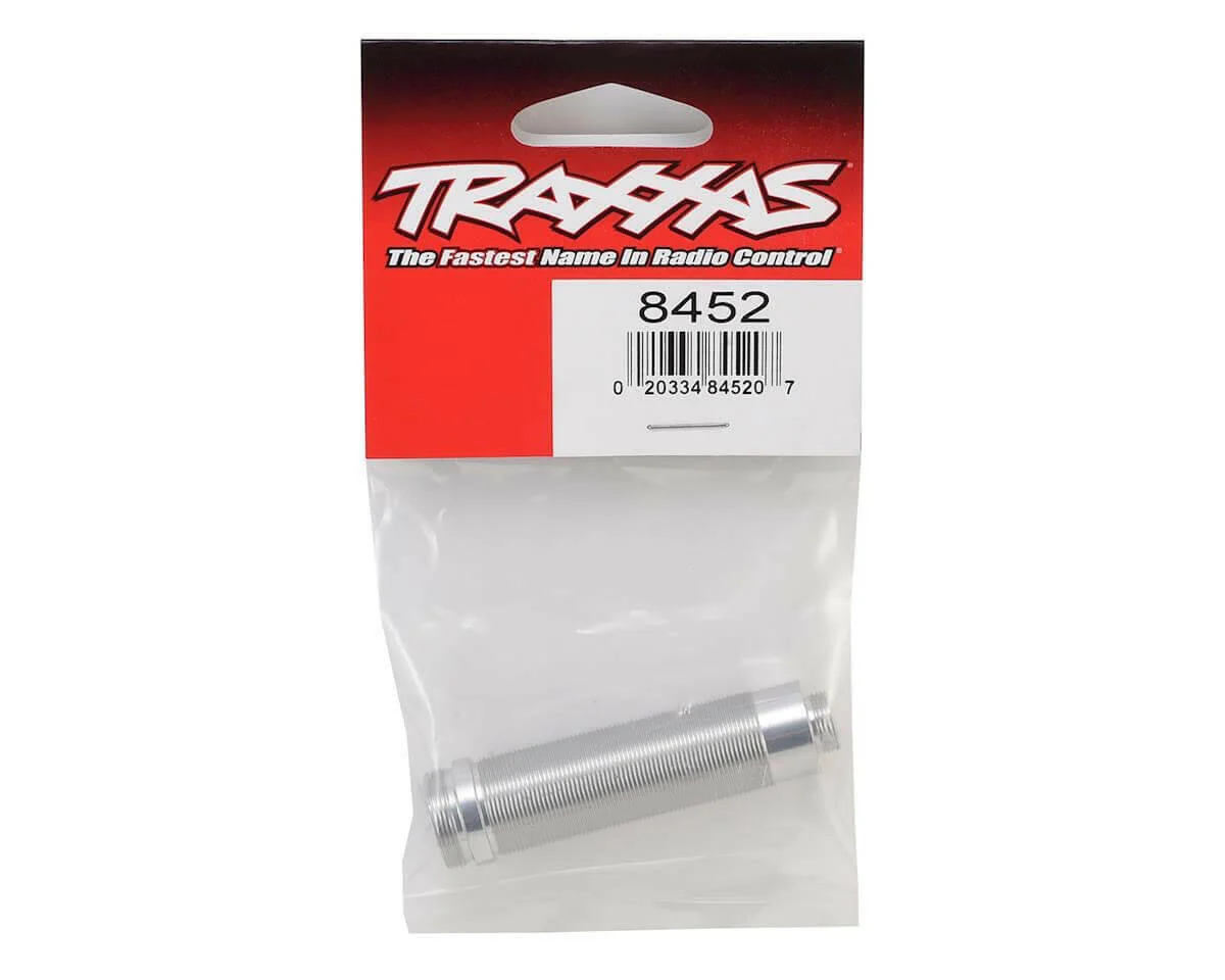 Corps d'amortisseur avant GTR 64mm, aluminium argent filete Unlimited - Traxxas 8452 - Image 2