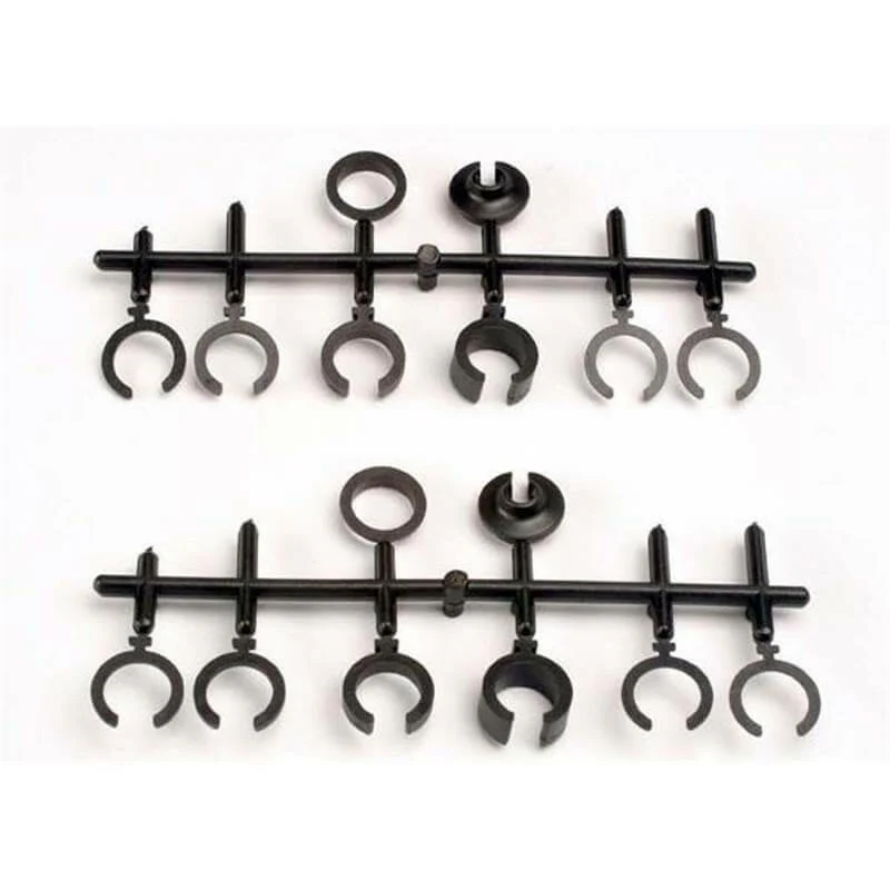 Coupelles d'amortisseurs + Molette et piston x2 - Traxxas 2668