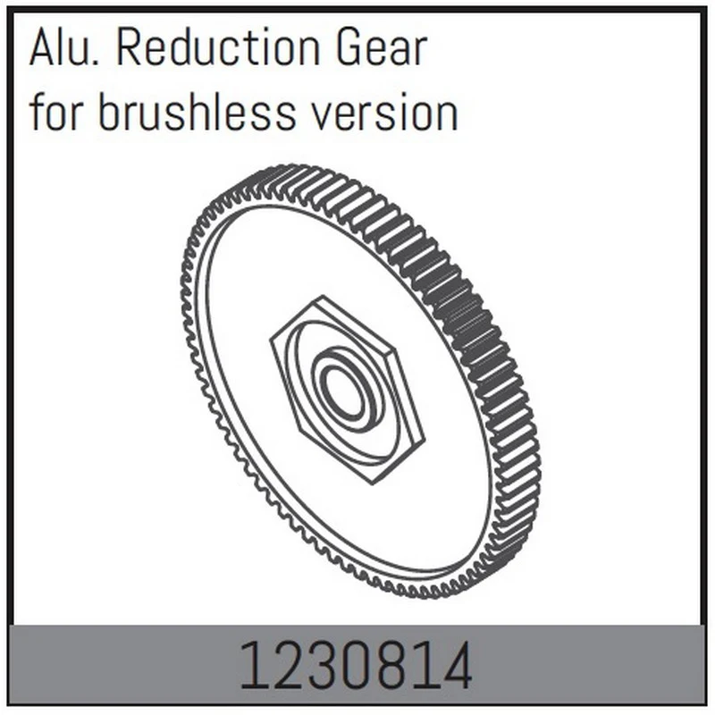 Couronne principale Alu pour Absima Desert Rock Racer ADB1.4 - 1230814