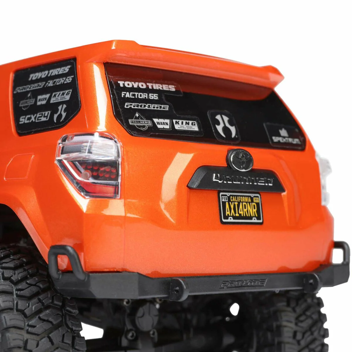 Crawler 1/24 SCX24 Toyota 4Runner 4X4 RTR, Orange AXI-2035 - Image 12