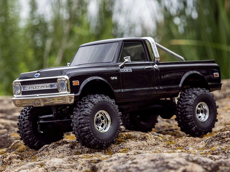Crawler 1/30 Chevrolet K10 4X4 RTR noir AXI-2260T2 - Image 6