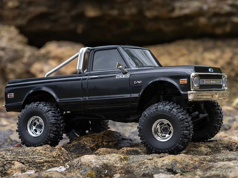 Crawler 1/30 Chevrolet K10 4X4 RTR noir AXI-2260T2 - Image 7