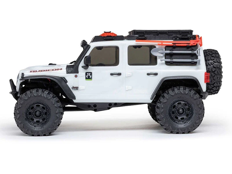 Crawler 1/30 Jeep Wrangler JLU 4X4 RTR SCX30 blanc - AXI-2261T2 - Image 3