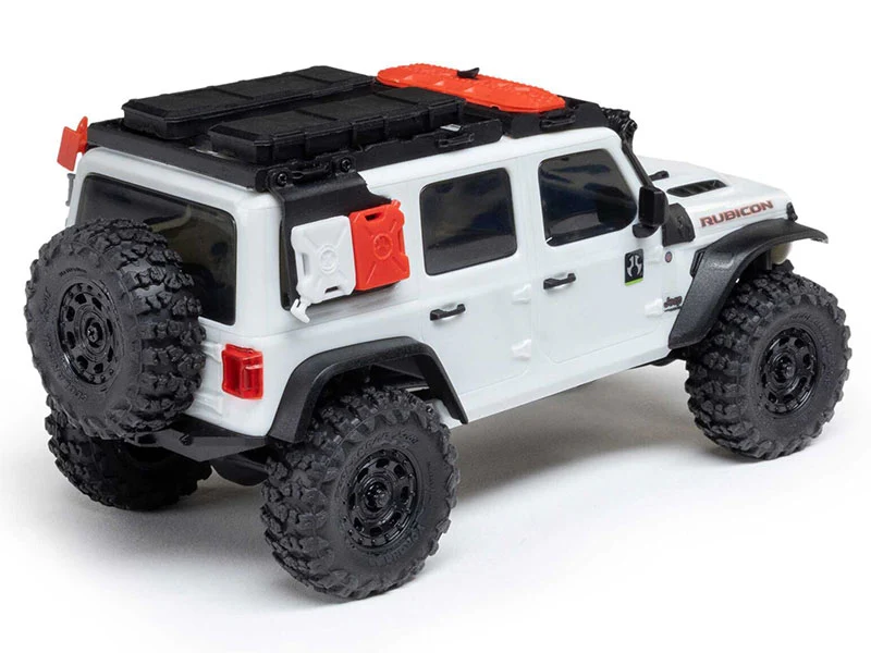 Crawler 1/30 Jeep Wrangler JLU 4X4 RTR SCX30 blanc - AXI-2261T2 - Image 4