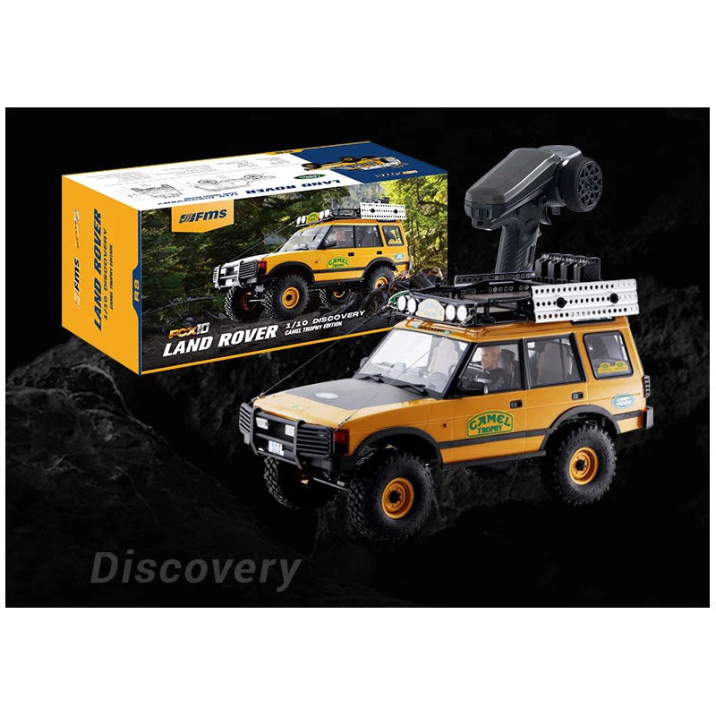 Crawler FMS 1/10 Land Rover Discovery 1st-Gen FCX10 Scaler ARTR kit (RS) FMS11043RS - Image 3