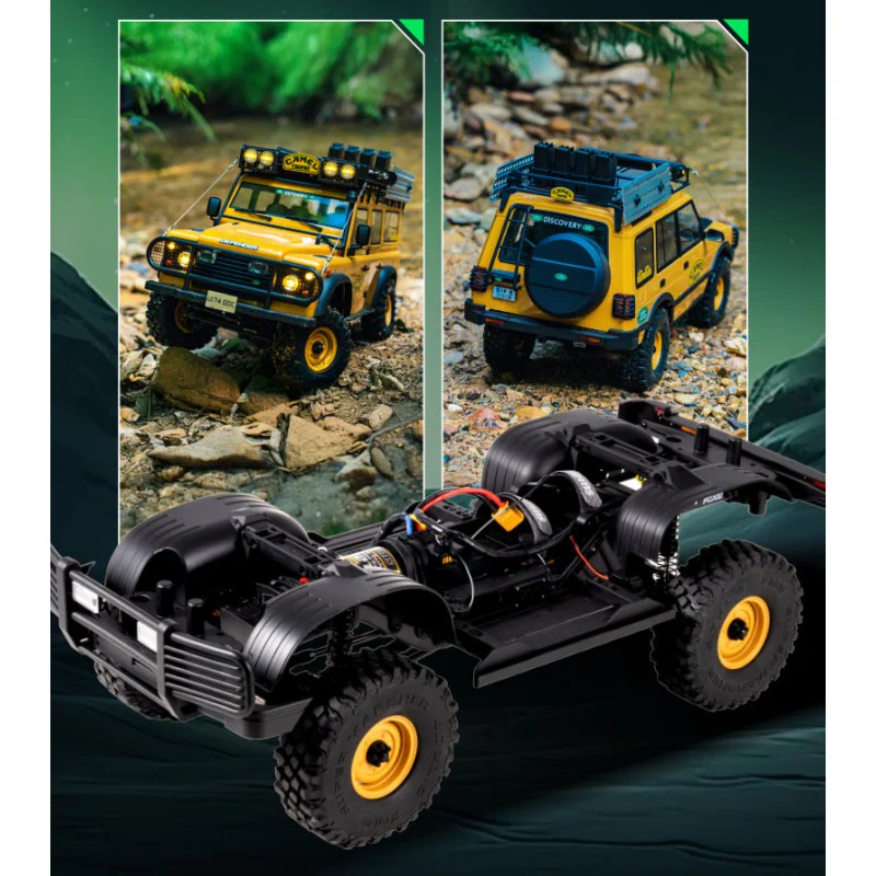 Crawler FMS 1/10 Land Rover Discovery 1st-Gen FCX10 Scaler ARTR kit (RS) FMS11043RS - Image 7