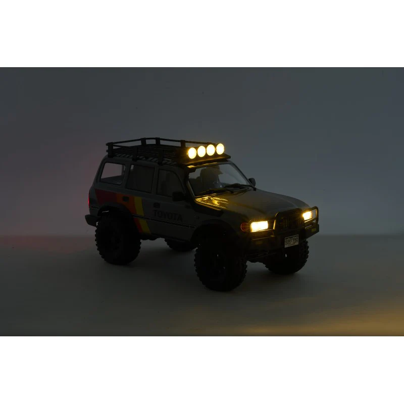 Crawler FMS 1/10 Toyota land Cruiser 80 FCX10 ARTR RS gris - FMS11042RS-GY-SP - Image 10