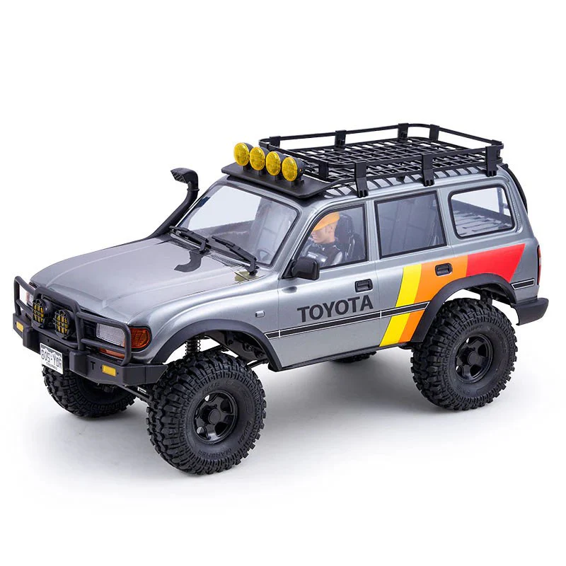 Crawler FMS 1/10 Toyota land Cruiser 80 FCX10 ARTR RS gris - FMS11042RS-GY-SP - Image 4