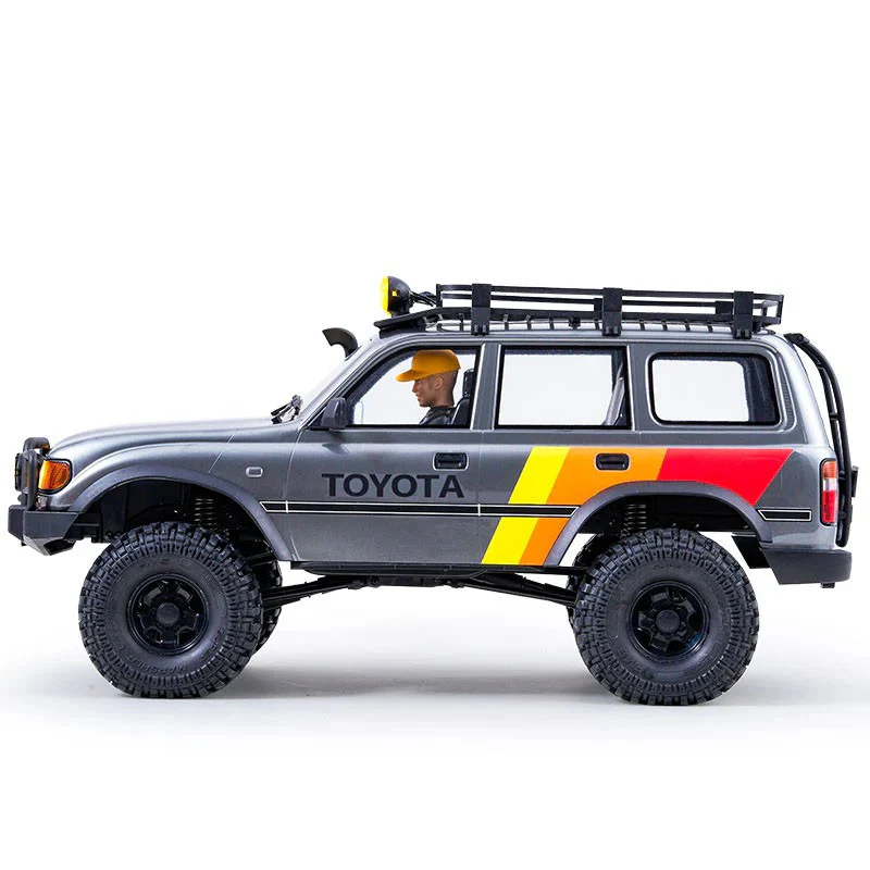 Crawler FMS 1/10 Toyota land Cruiser 80 FCX10 ARTR RS gris - FMS11042RS-GY-SP - Image 5