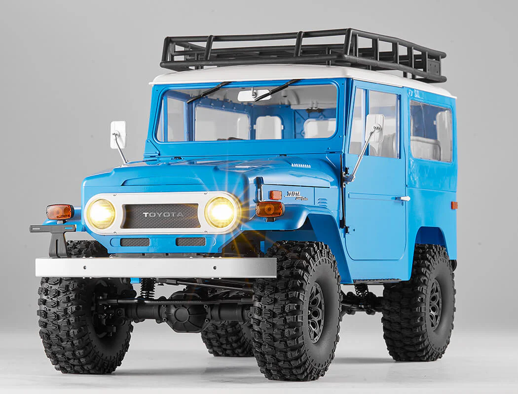 Crawler FMS 1/10 Toyota land Cruiser FJ40 RS bleu - FMS11035RSBU - Image 4