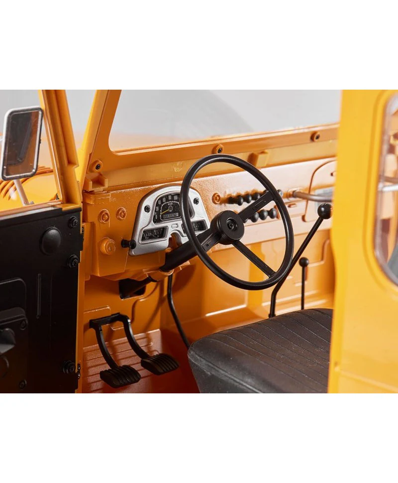 Crawler FMS 1/10 Toyota land Cruiser FJ40 RS jaune - FMS11035RSYL - Image 8