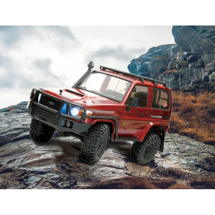 Crawler FTX Outback Trooper 4X4 RTR 1/10 Trail - 5473 rouge - Image 12